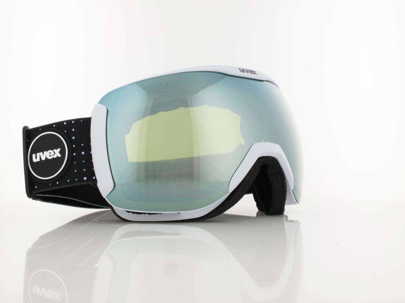 UVEX | downhill 2100 CV S550392 4230 | arctic blue matt / mirror white colorvision yellow
