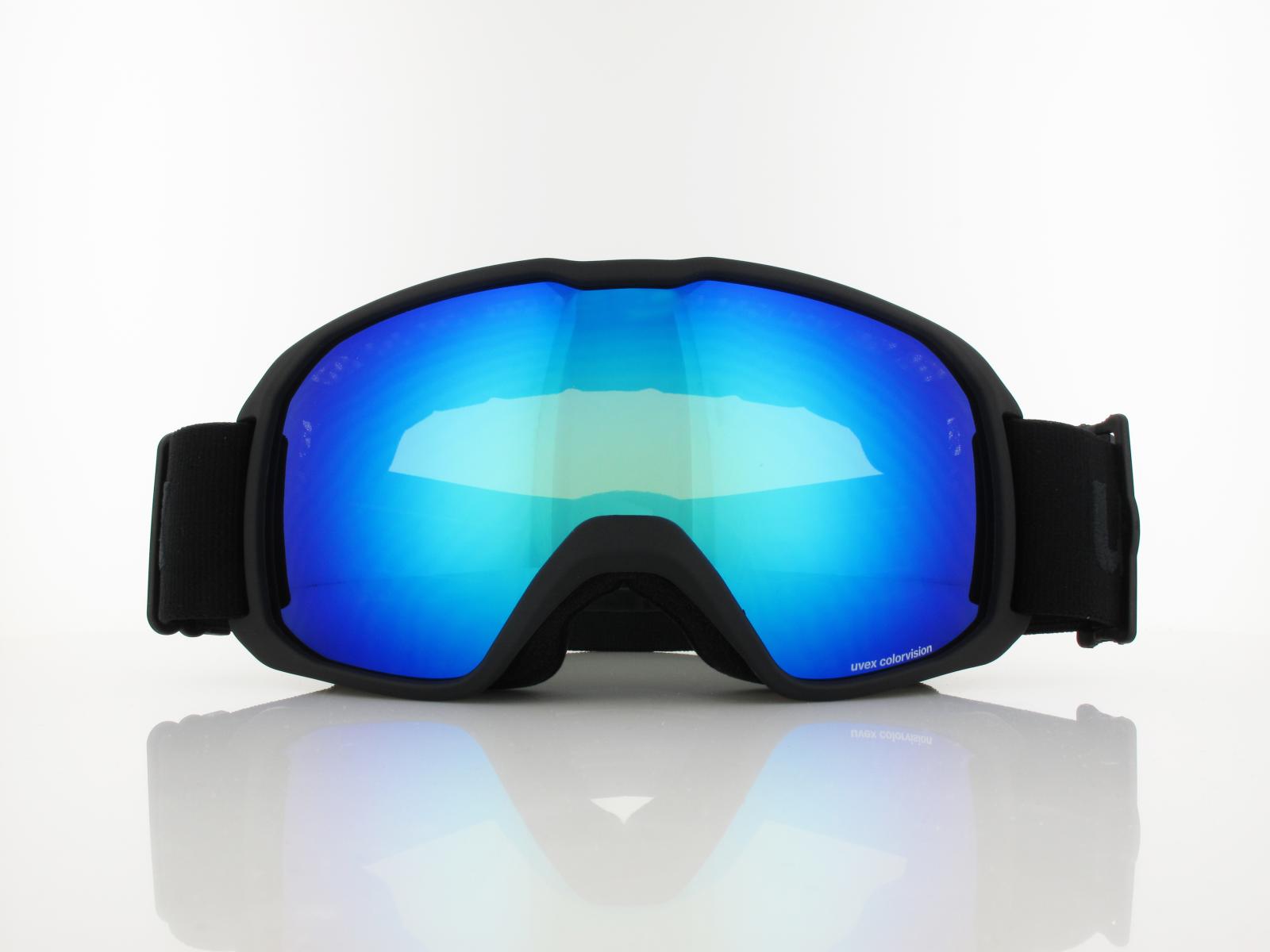 UVEX | xcitd CV S550642 2230 | black matt / mirror blue cv green