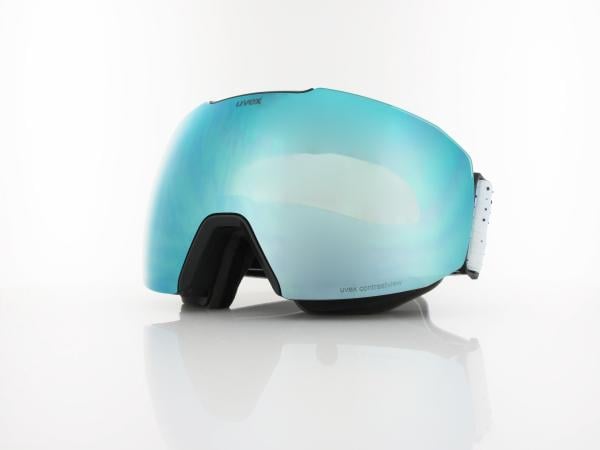 UVEX | epic ATTRACT S S550662 2130 | black matt / mirror sapphire - yellow