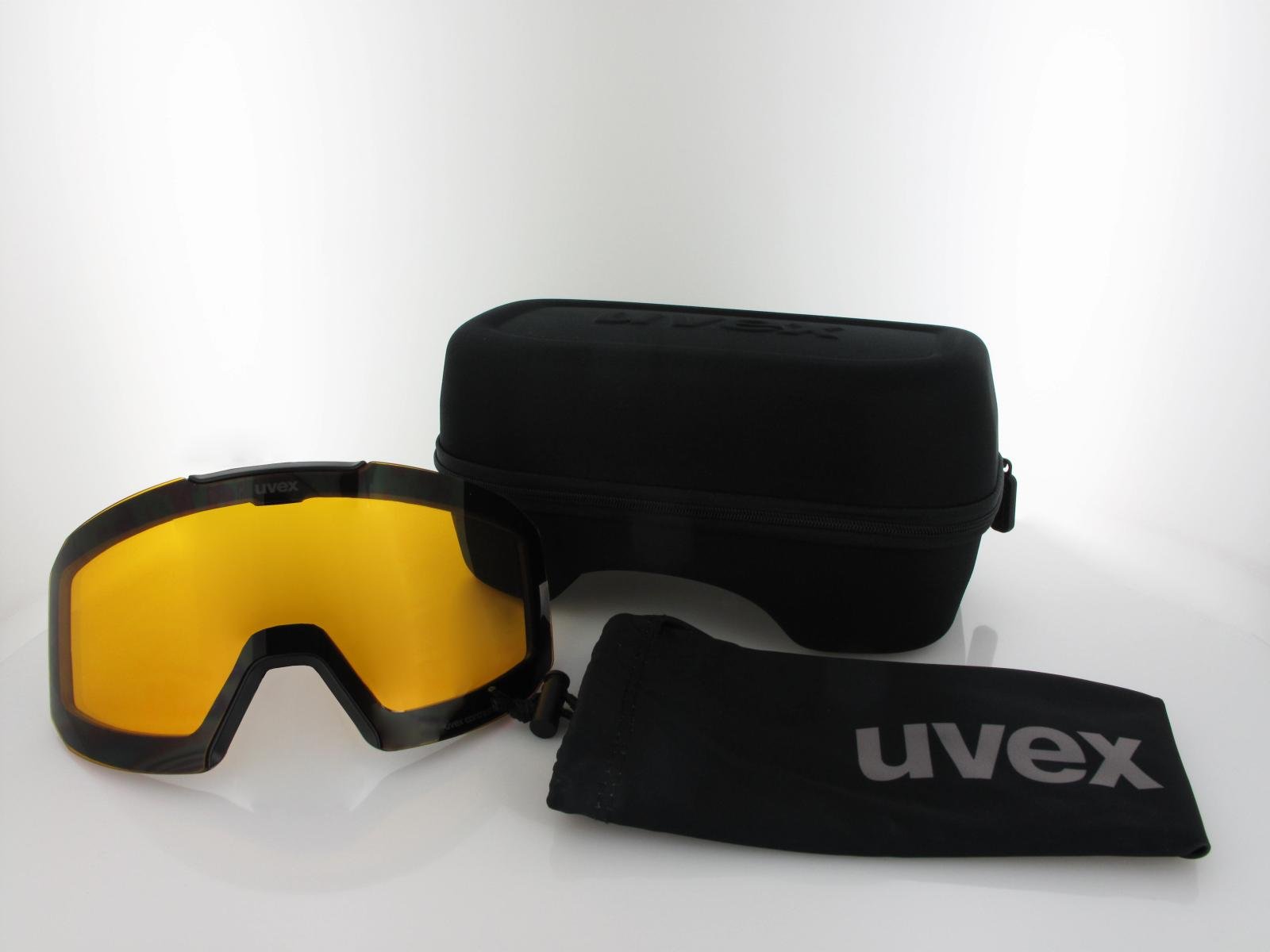 UVEX | epic ATTRACT S S550662 2130 | black matt / mirror sapphire - yellow