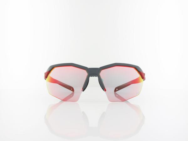 ALPINA | Twist Six HR QV A8718 523 70 | midnight-grey red matt / rainbow mirror