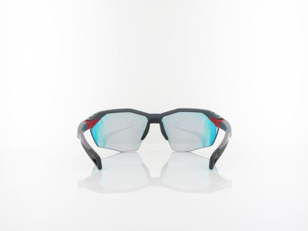 ALPINA | Twist Six HR QV A8718 523 70 | midnight-grey red matt / rainbow mirror