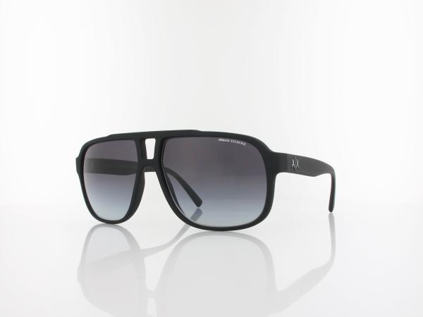 Armani Exchange | AX4104S 80788G 61 | matte black / gradient grey