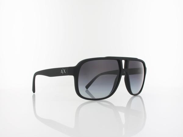 Armani Exchange | AX4104S 80788G 61 | matte black / gradient grey