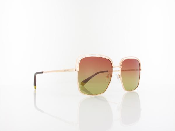 Polaroid | PLD 4104/S DDB/LA 56 | gold copper / brown shaded polarized