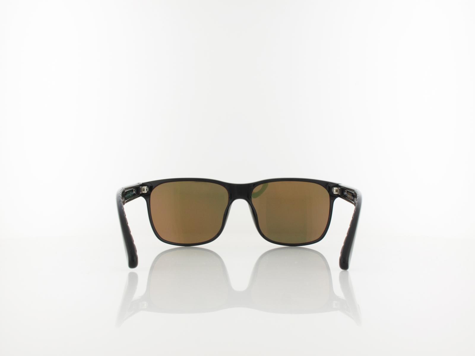 Red Bull SPECT | EARLE 002P 57 | shiny black / brown with red mirror polarized