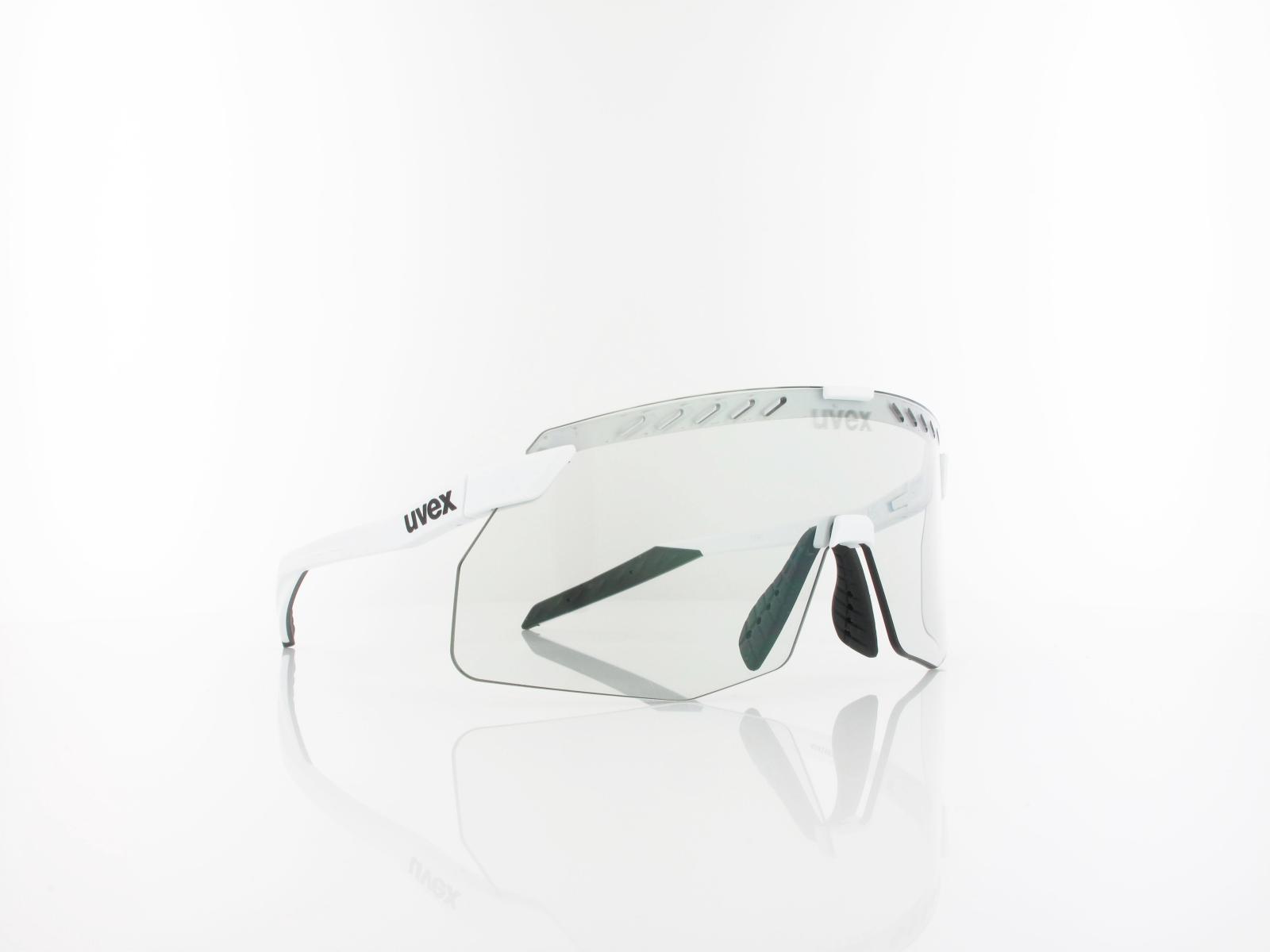UVEX | pace stage S V S533084 8807 141 | white matt / variomatic litemirror green