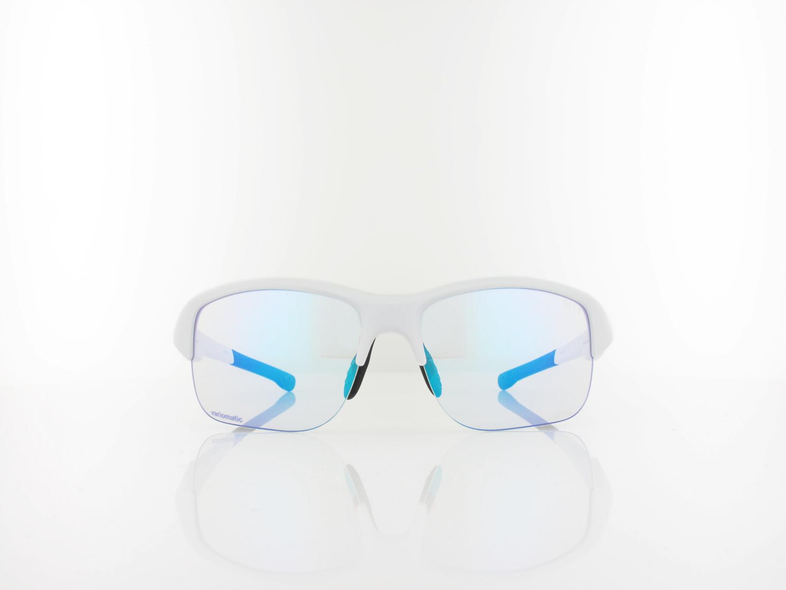 UVEX | RXc 4200 2000 62 | white matt / blue mirror vario brown