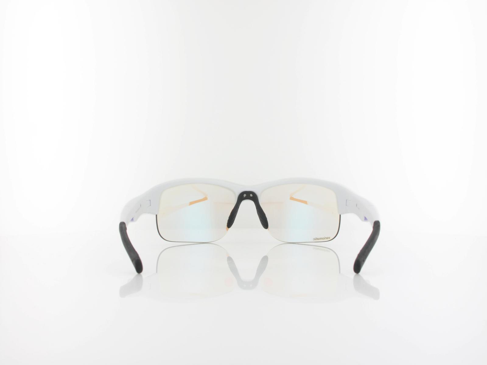 UVEX | RXc 4200 2000 62 | white matt / blue mirror vario brown