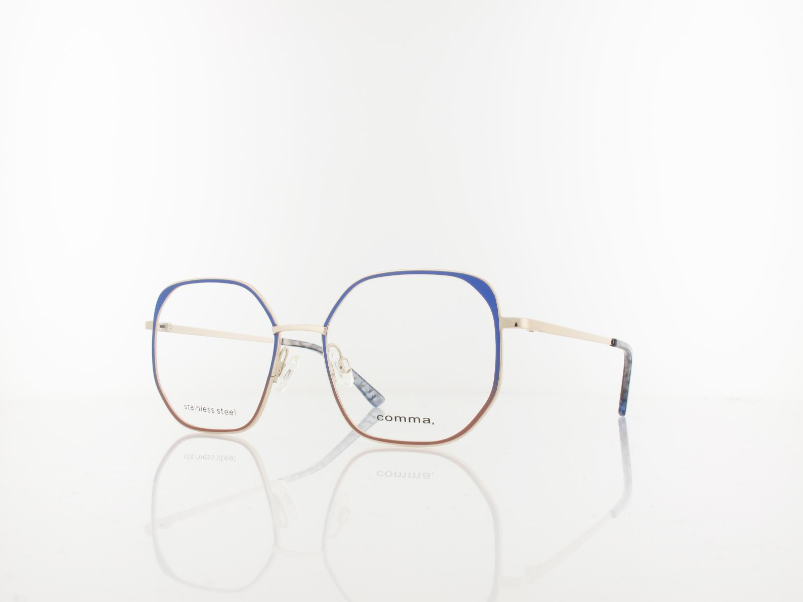 Comma | 70192 41 54 | shiny gold blue brown gradient