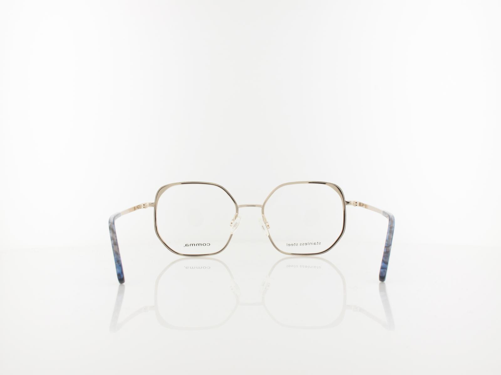 Comma | 70192 41 54 | shiny gold blue brown gradient
