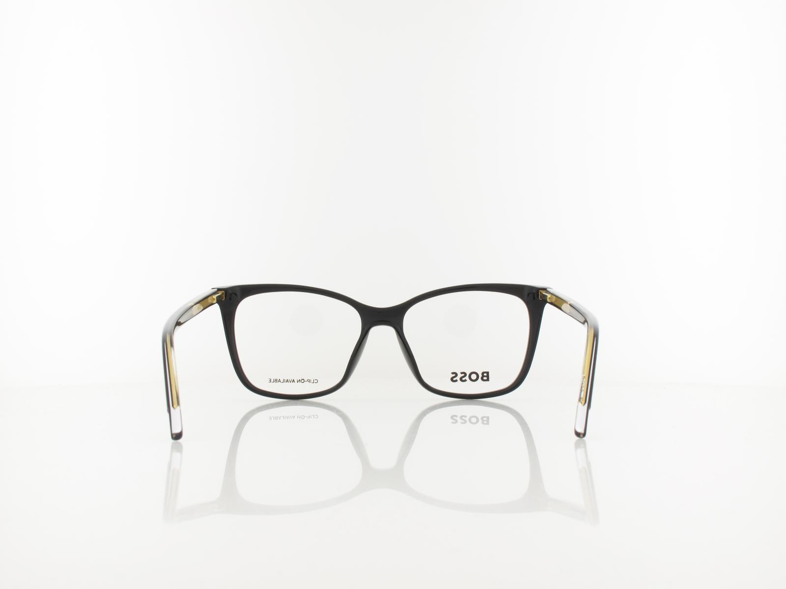 Boss | BOSS 1787/G/C 807/16 55 | black / green shaded polarized