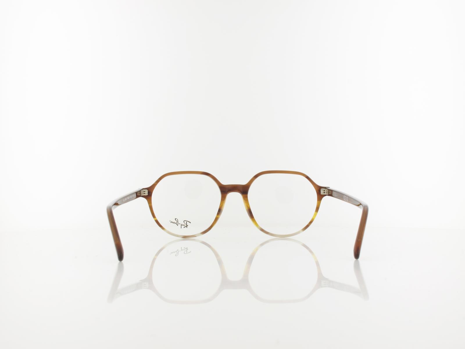 Ray Ban | Thalia RX5395 8253 51 | striped brown gradient yellow