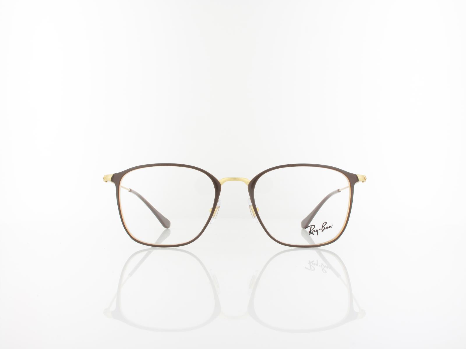 Ray Ban | RX6466 2905 51 | brown on arista