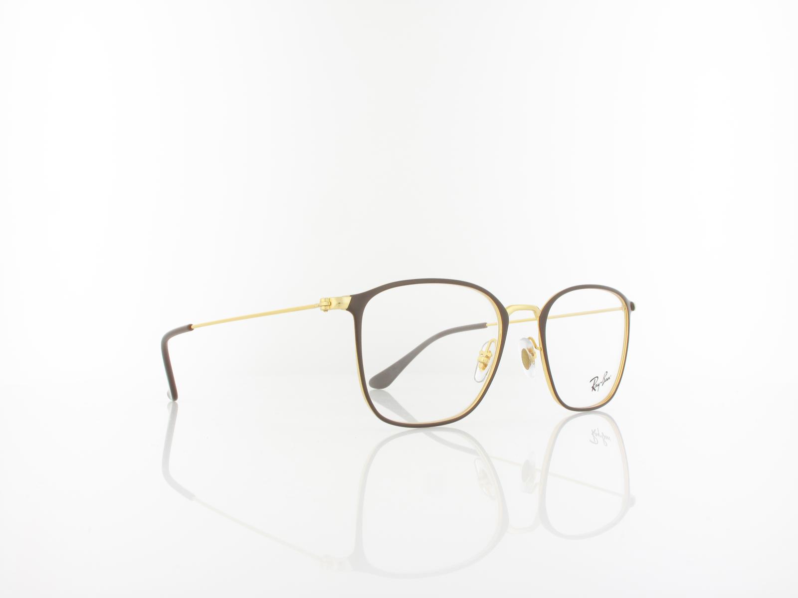 Ray Ban | RX6466 2905 51 | brown on arista