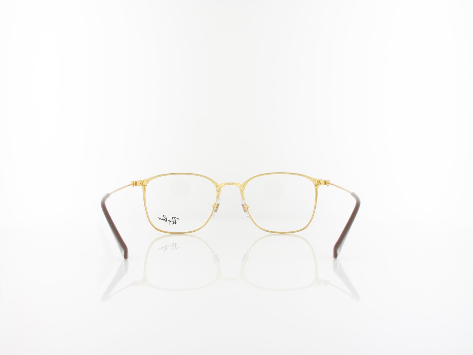 Ray Ban | RX6466 2905 51 | brown on arista