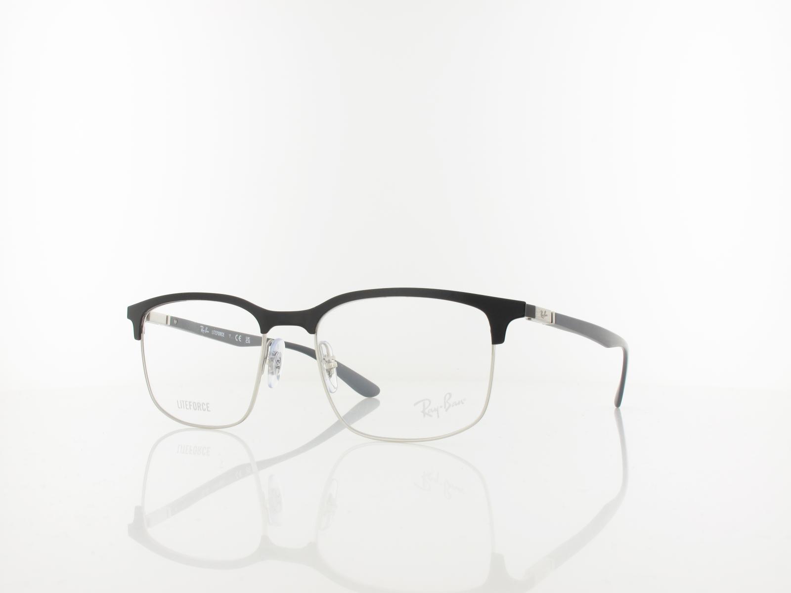 Ray Ban | RX6518 3163 55 | black on silver