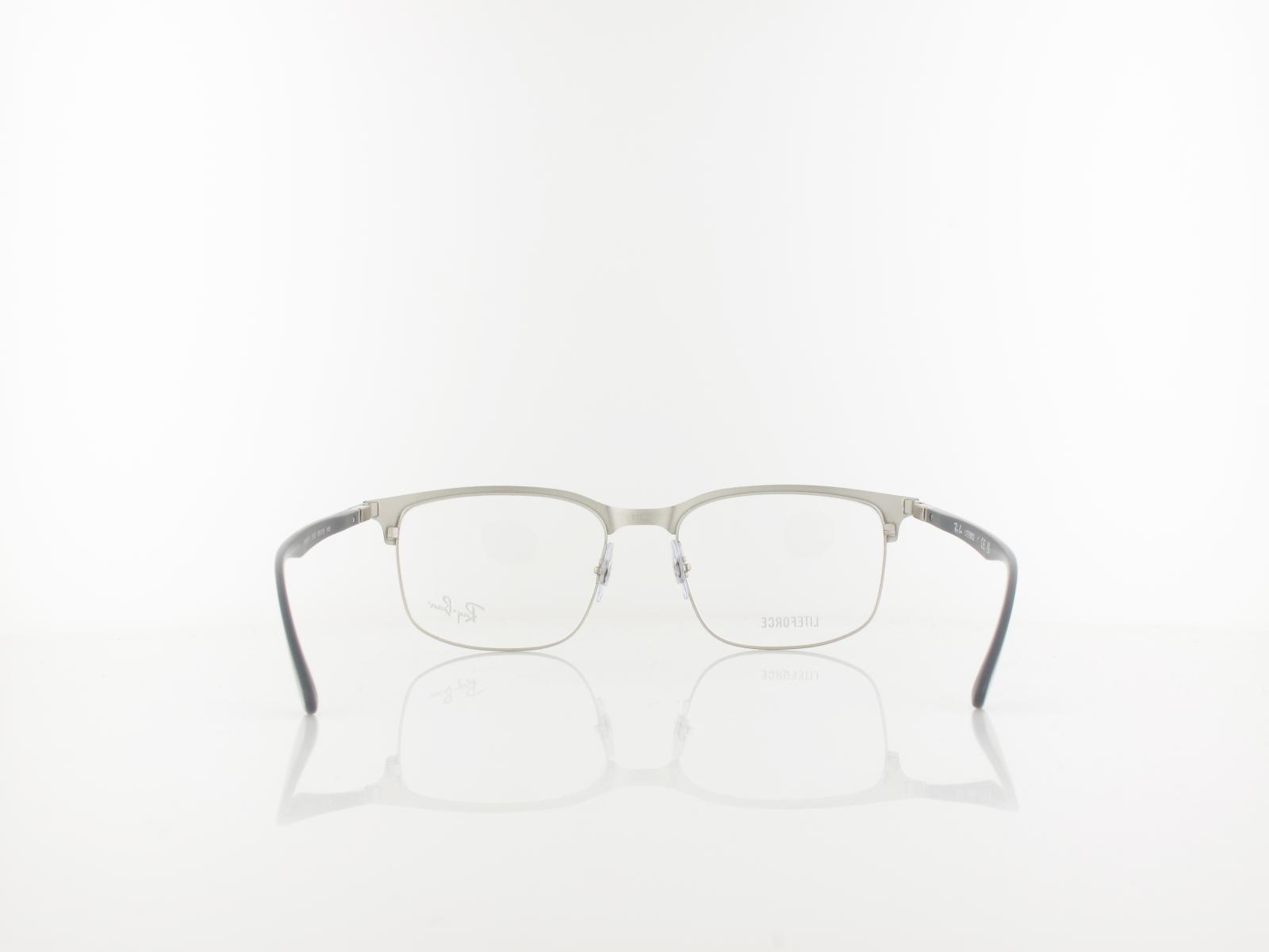 Ray Ban | RX6518 3163 55 | black on silver
