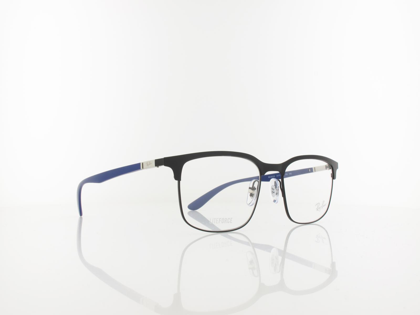 Ray Ban | RX6518 3171 55 | matte black on black