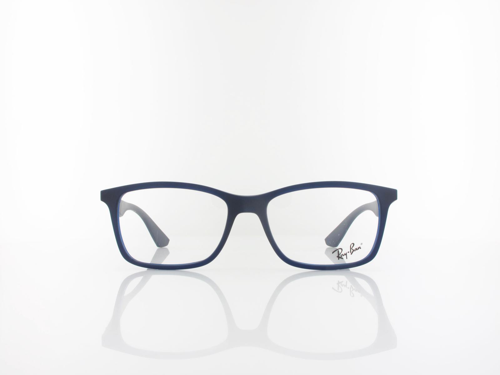 Ray Ban | RX7047 5450 56 | matte transparent blue
