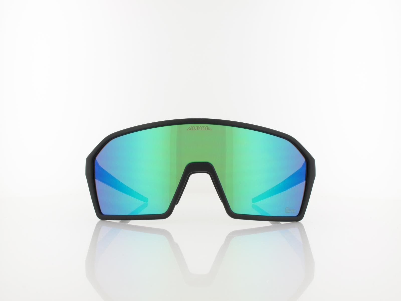 ALPINA | Ram Q-Lite A8673 033 135 | black matt / green mirror