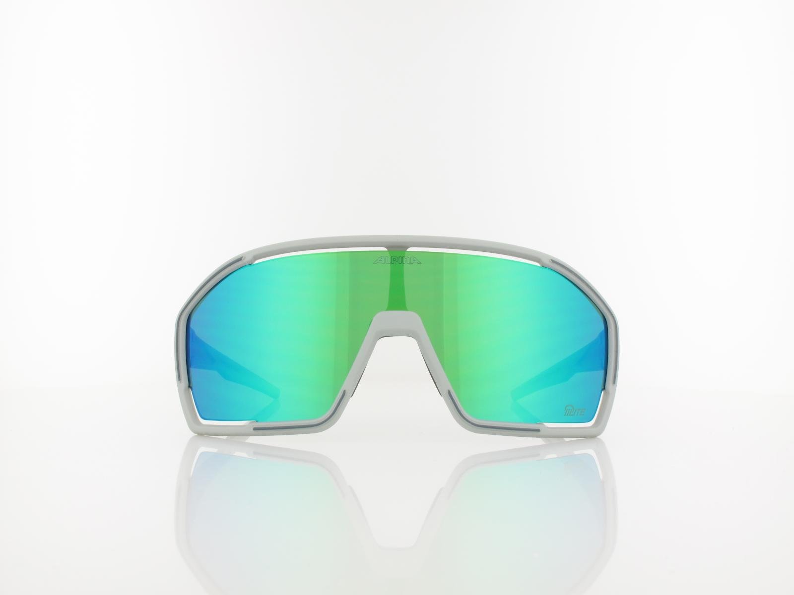 ALPINA | Bonfire Q-Lite A8686 022 135 | smoke-grey matt / green mirror