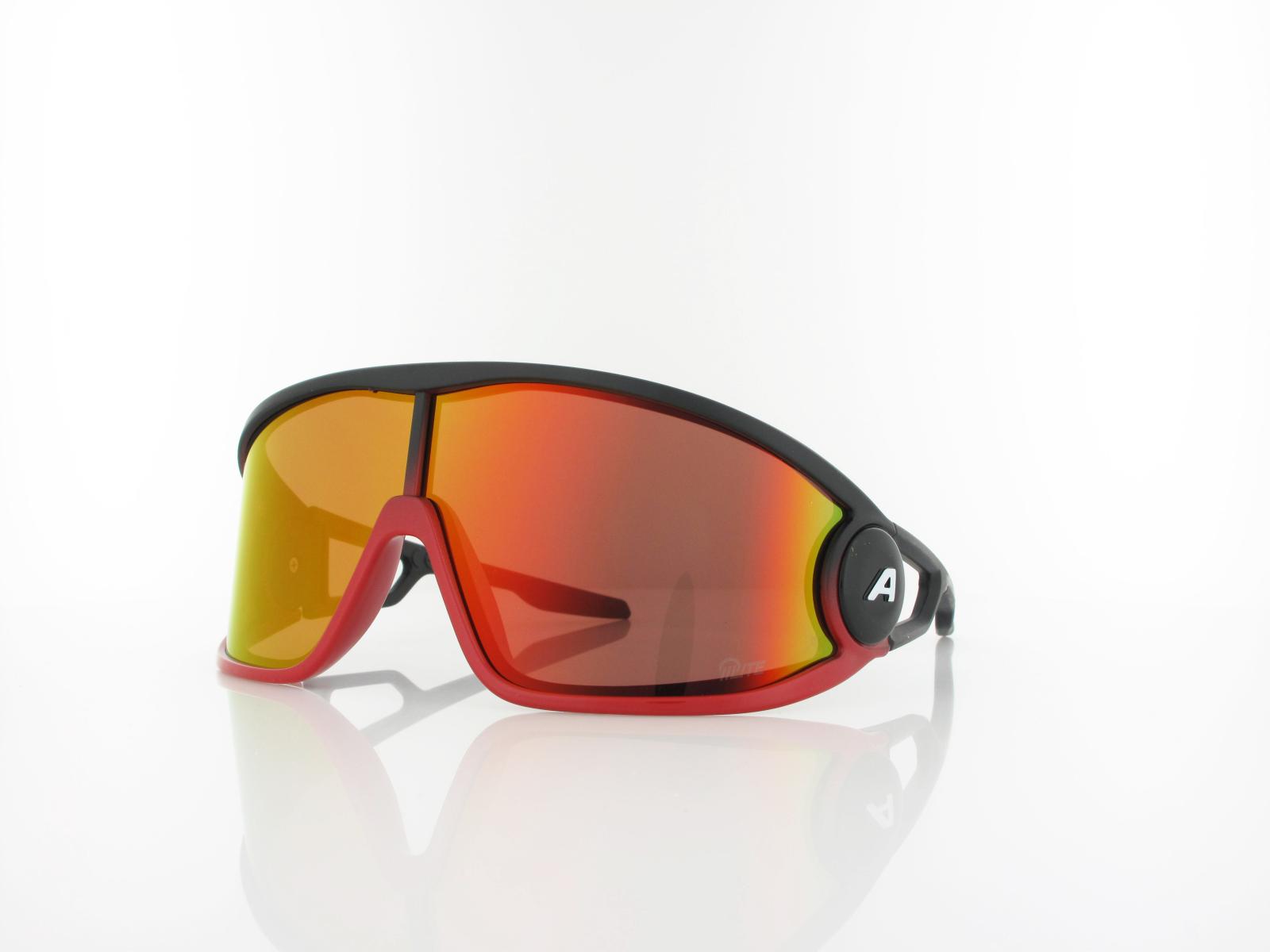 ALPINA | Legend Q-LITE A8717 032 140 | black-red matt / Q-LITE red mirror