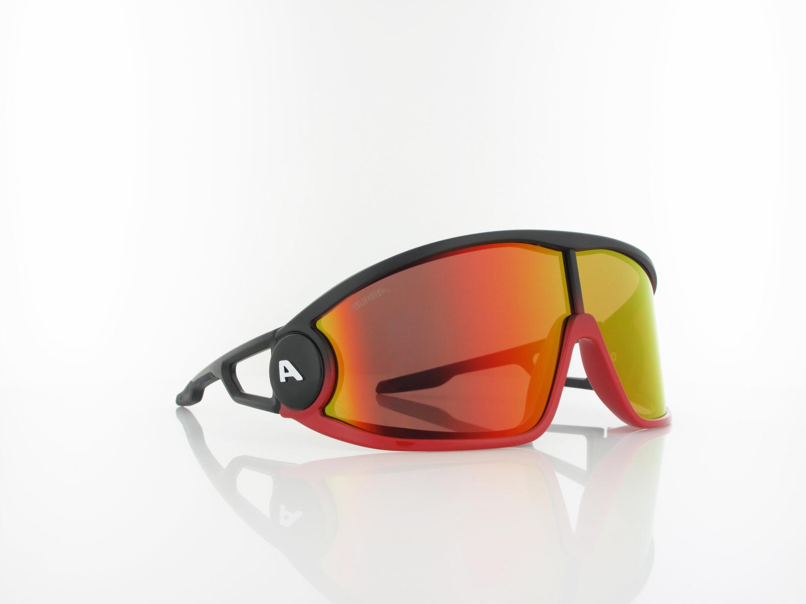 ALPINA | Legend Q-LITE A8717 032 140 | black-red matt / Q-LITE red mirror