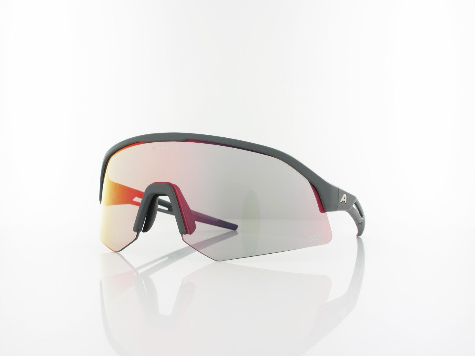 ALPINA | Sonic HR QV A8732 521 150 | midnight-grey matt / rainbow mirror