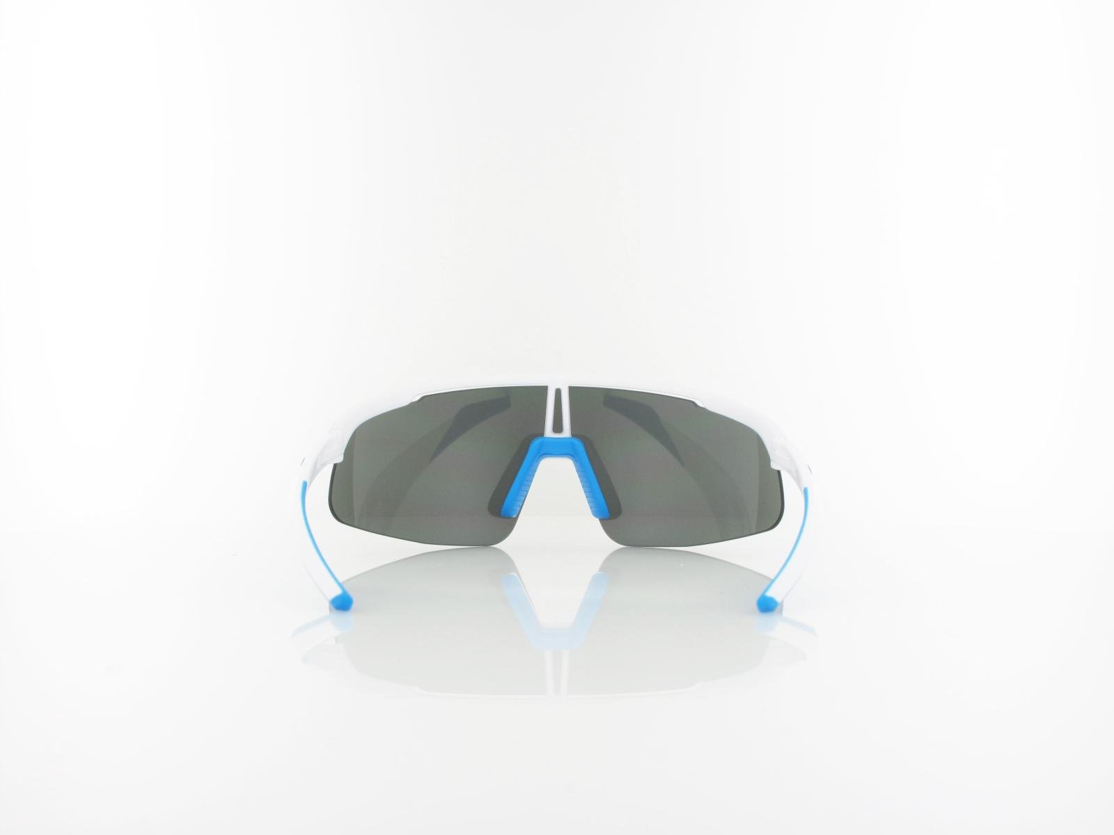 ALPINA | Turbo Pro Youth A8753 311 134 | white matt / blue mirror