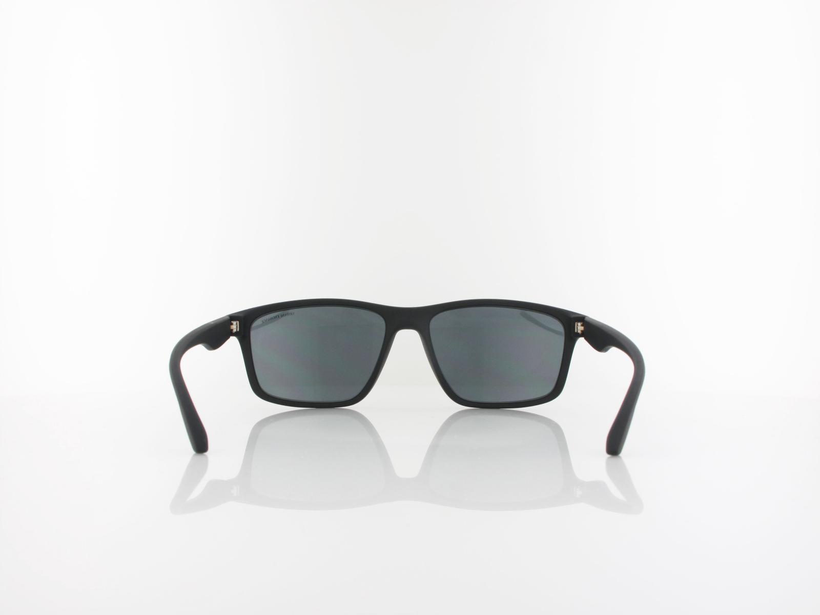 Armani Exchange | AX4122S 80786G 59 | matte black / light grey mirror black