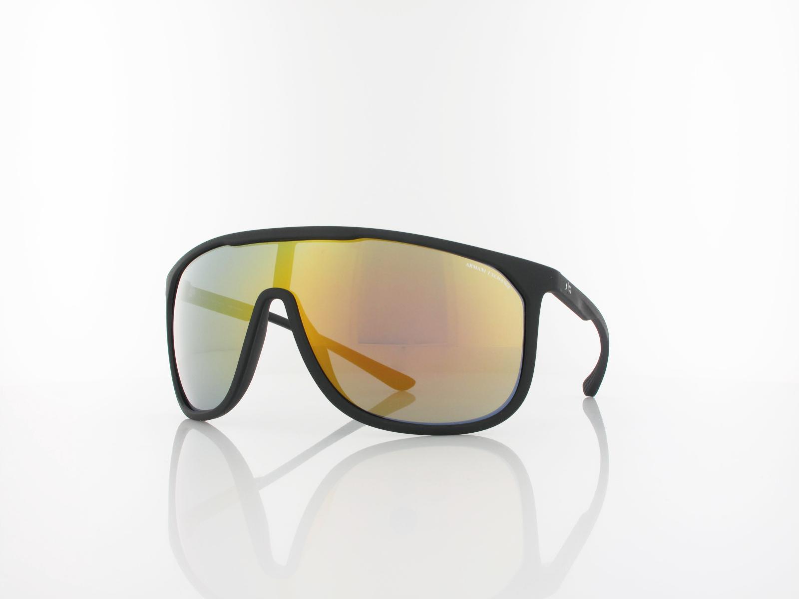 Armani Exchange | AX4137SU 8078/2 135 | matte black / mirror green