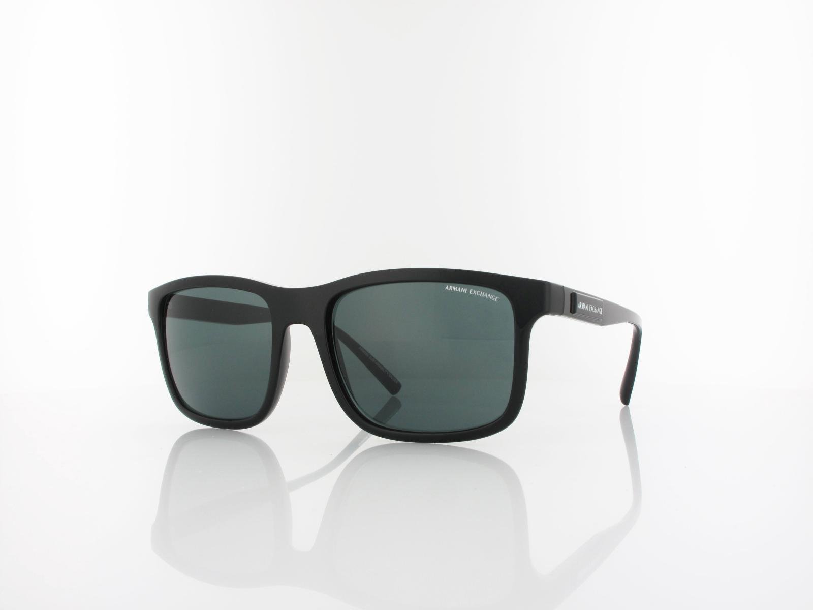 Armani Exchange | AX4145S 815887 57 | shiny black / dark grey