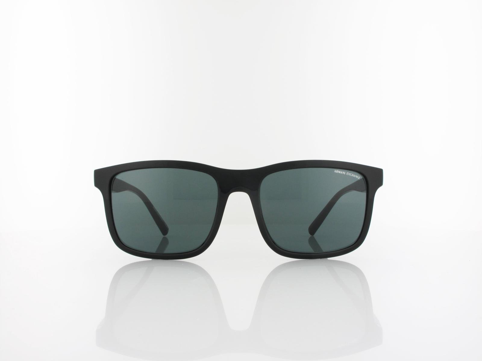 Armani Exchange | AX4145S 815887 57 | shiny black / dark grey
