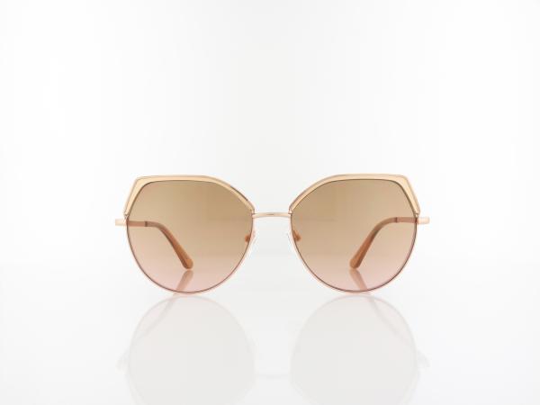 Guess | GU7736 57G 58 | shiny beige / brown mirror