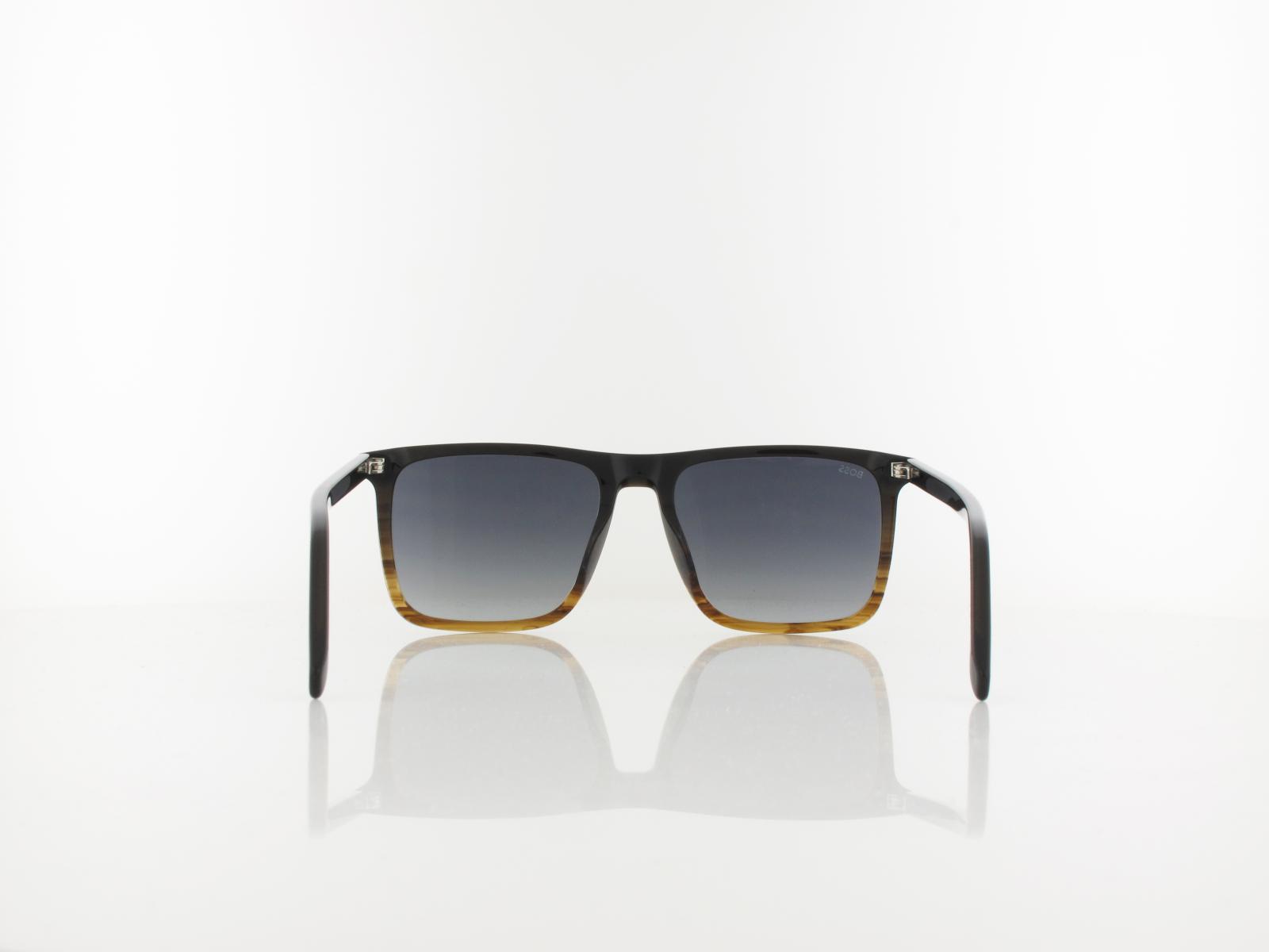 Boss | BOSS 1750/G/S NNG/9O 56 | brown shaded horn / dark grey shaded