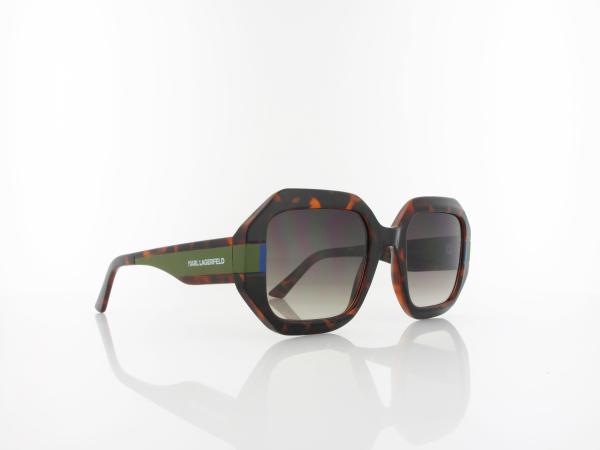 Karl Lagerfeld | KL6124S 240 53 | tortoise / green gradient