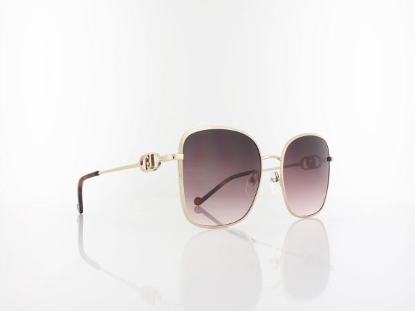 Liu Jo | LJ155S 716 57 | gold shiny / brown gradient