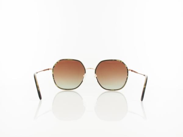 Longchamp | LO163S 749 58 | rose gold green camou / brown gradient