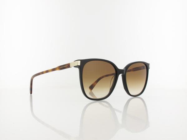Longchamp | LO612S 010 54 | black havana / brown gradient