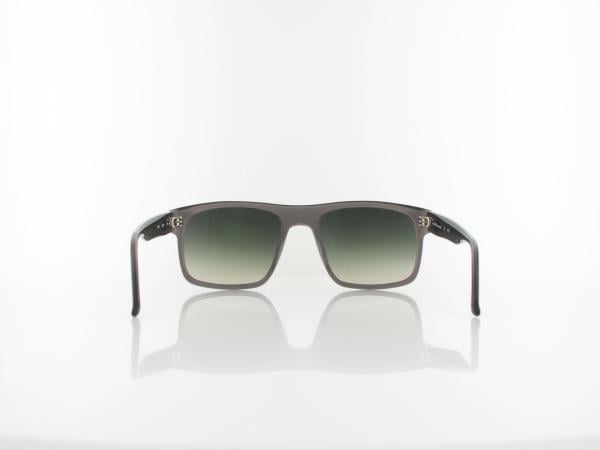 Brilando Premium Sun | S2570 56 | dunkelgrau transparent / grün grau verlauf
