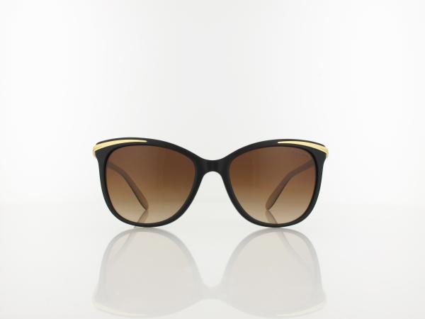 Ralph | RA5203 109013 54 | shiny black on nude gold / gradient brown