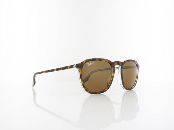 Ray Ban | RB2203 139357 52 | havana on transparent / polar brown