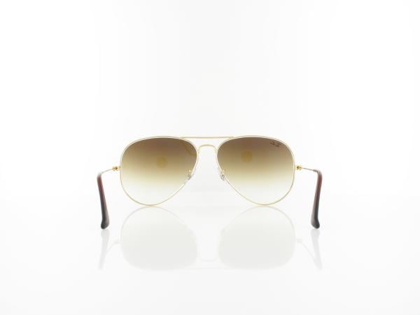 Ray Ban | Aviator Large Metal RB3025 001/51 62 | arista / crystal brown gradient