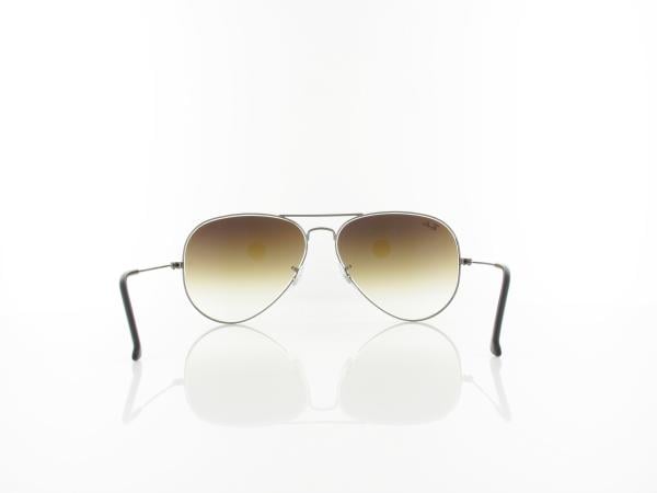 Ray Ban | Aviator Large Metal RB3025 004-51 55 | gunmetal / crystal brown gradient