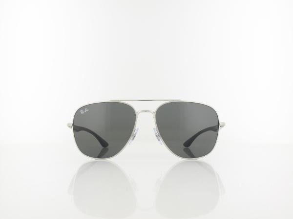 Ray Ban | RB3683 003/B1 56 | silver / dark grey