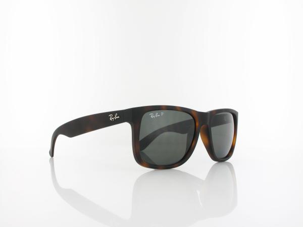 Ray Ban | JUSTIN RB4165 86587 55 | rubber havana / dark grey polar