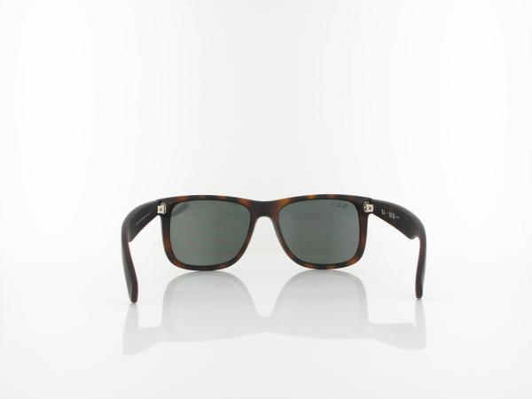 Ray Ban | JUSTIN RB4165 86587 55 | rubber havana / dark grey polar