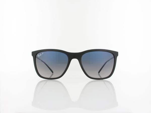 Ray Ban | RB4344 601/78 56 | black / blue grey gradient polar