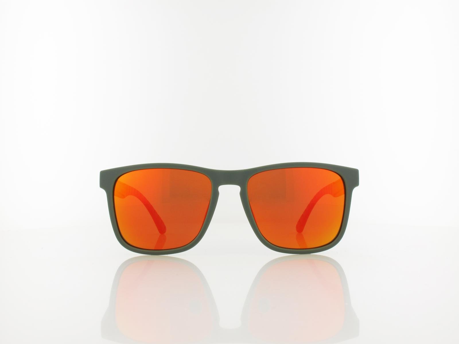 Red Bull SPECT | EDGE 003P 55 | olive green / brown with red mirror polarized